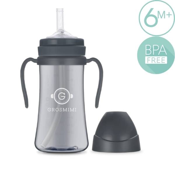 Grosmimi PPSU Straw Cup 300ml（6M+） Grosmimi Australia